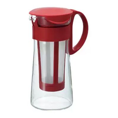 Hario MCPN-7R Soğuk Demleme Sürahisi, 600 ml, Kırmızı