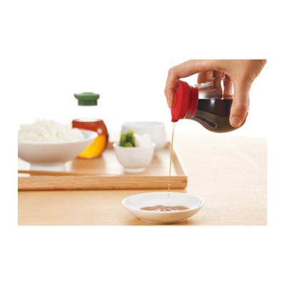 Hario OMPS-120-R Soya Sos Şişesi 120 ml, Kırmızı - Görsel 3