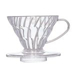 Hario VD-01T V60 01 Plastik Dripper, Şeffaf