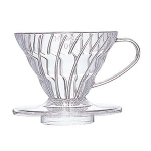 Hario VD-01T V60 01 Plastik Dripper, Şeffaf