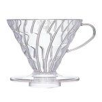 Hario VD-02T V60 02 Plastik Dripper, Şeffaf