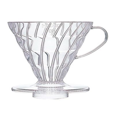 Hario VD-02T V60 02 Plastik Dripper, Şeffaf