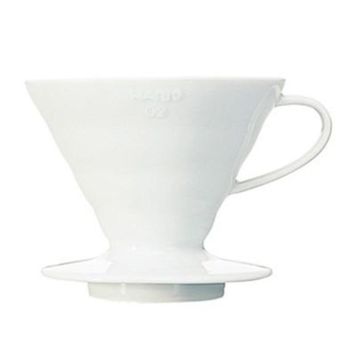 Hario VDC-02W V60 02 Seramik Dripper, Beyaz
