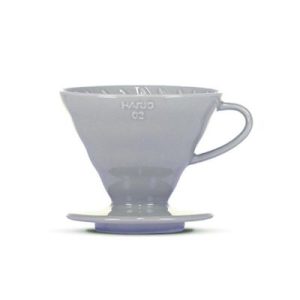 Hario VDC-02-GR V60 02 Seramik Dripper, Gri