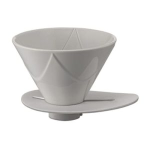 Hario VDMU-02-CW V60 Mugen Seramik Dripper, Beyaz