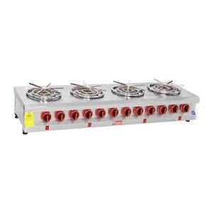 Himaksan HMK-AMKNFOG 4 Set Üstü 4 Gözlü Motorlu Künefe Ocağı, Doğalgazlı
