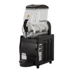 Hosk Işıklı Kapaklı Ice Slush Makinesi, 12 L, Siyah