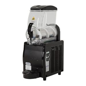 Hosk Işıklı Kapaklı Ice Slush Makinesi, 12 L, Siyah