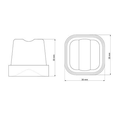 Iceinox ICE 25 Hazneli Buz Makinesi, 25 kg/gün Kapasiteli - Görsel 2