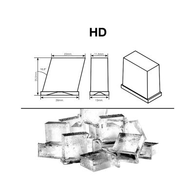Icetech HD-150 Hazneli Kare Buz Makinesi, 145 kg/gün Kapasiteli - Görsel 2