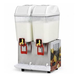 Hosk DS20 Çift Hazneli Ayran Dispenseri, 2x20 L, Inox