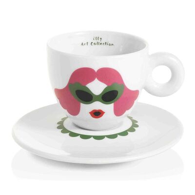 illy Art Collection 2019 Olimpia Zagnoli Cappuccino 6’lı Fincan Takımı, 170 cc - Görsel 7