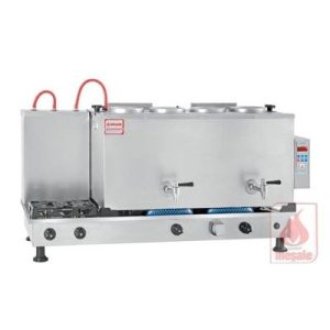 Meşale Inox Çay Kazanı, Dijital, Full Elektrikli, 4 Demlikli