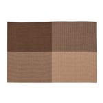 Zicco P-26 Plastik Örgülü Amerikan Servis, 30x45 cm, Kahverengi