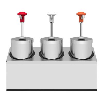 Kalando KD-004 Sos Pompası Seti, 3x2.25 L - Görsel 2