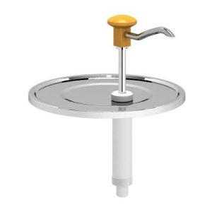 Kalando KD-010 Basmalı Desenli Sos Pompa Ünitesi, 9-10  L Kovalar ile Uyumlu, Sarı