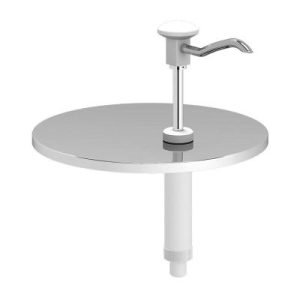 Kalando KD-010 Basmalı Sos Pompa Ünitesi, 9-10  L Kovalar ile Uyumlu, 28.5 cm, Beyaz