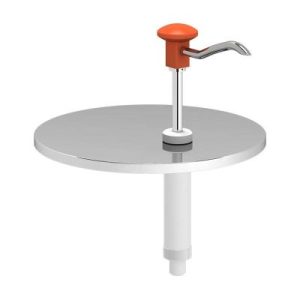 Kalando KD-010 Basmalı Sos Pompa Ünitesi, 9-10  L Kovalar ile Uyumlu, 28.5 cm, Turuncu