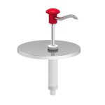 Kalando KD-010 Basmalı Sos Pompa Ünitesi, 9-10  L Kovalar ile Uyumlu, Kırmızı
