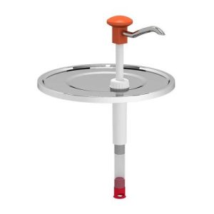 Kalando KD-016 Basmalı Sos Pompa Ünitesi, 26.5 cm, Turuncu