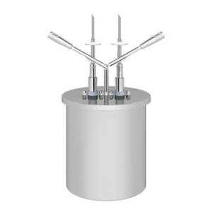 Kalando KD-019-10 Çift Enjekte Dolum İğneli Paslanmaz Çelik Hazneli Çift Kollu Sos Pompası, 10 L