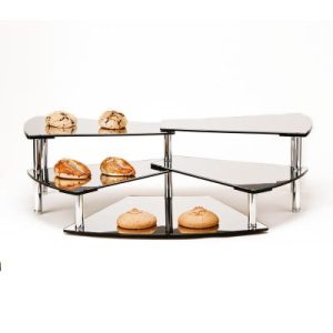 Zicco ZCP-217 Mervidenli Aynalı Papyon Teşhir Standı, 24 cm