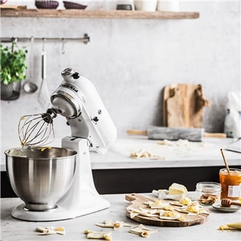 KitchenAid 5K45SS Classic Stand Mikser, 4.3 L, Beyaz - Görsel 6