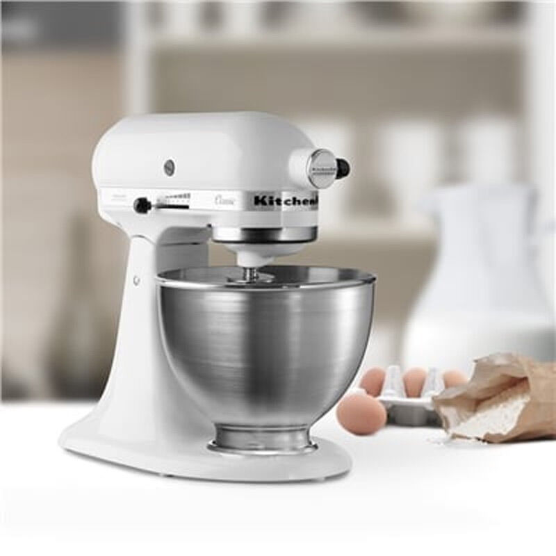 KitchenAid 5K45SS Classic Stand Mikser, 4.3 L, Beyaz - Görsel 7