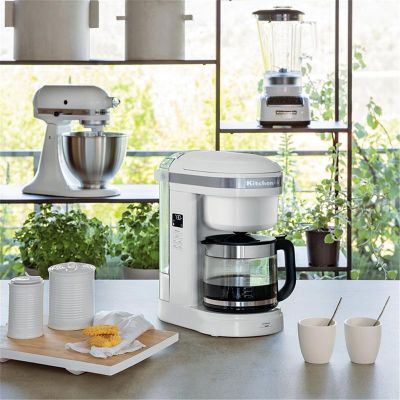 KitchenAid 5KCM1208EWH Classic Filtre Kahve Makinesi, 1.7 L, Beyaz - Görsel 6