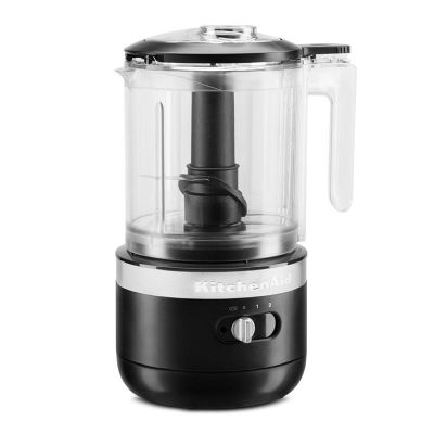 KitchenAid 5KFCB519EBM Kablosuz Mutfak Robotu, 1.19 L, Mat Siyah - Görsel 2