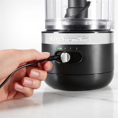 KitchenAid 5KFCB519EBM Kablosuz Mutfak Robotu, 1.19 L, Mat Siyah - Görsel 6