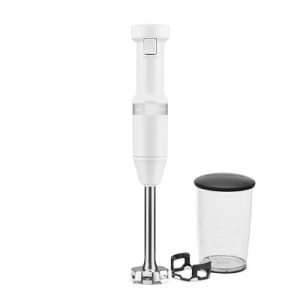 KitchenAid 5KHBV53EWH Classic El Blenderı, Beyaz