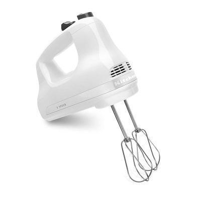 KitchenAid 5KHM5110EWH Classic 5 Hızlı El Mikseri, Beyaz - Görsel 2
