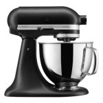KitchenAid 5KSM125EBM Artisan Stand Mikser, 4.8 L, Mat Siyah