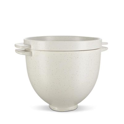 KitchenAid 5KSM2CB5BGS Classic 4.8 L Pişirici Kapaklı Ekmek Kasesi, Beyaz - Görsel 2
