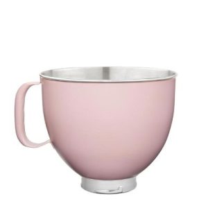 KitchenAid 5KSM5SSBDR 4.8 L Stand Mikser için Paslanmaz Çelik Kase, Dried Rose