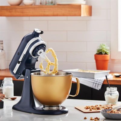KitchenAid 5KSM5SSBVG 4.8 L Stand Mikser için Paslanmaz Çelik Kase, Altın - Görsel 2
