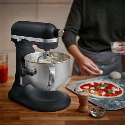 KitchenAid 5KSM60SPXEBM Artisan Kaldırılabilir Kaseli Stand Mikser, 5.6 L, Mat Siyah - Görsel 6