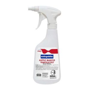 Öztiryakiler Köpük Aparatlı Şişe Asitli Banyo WC Ürünleri, 650 ml