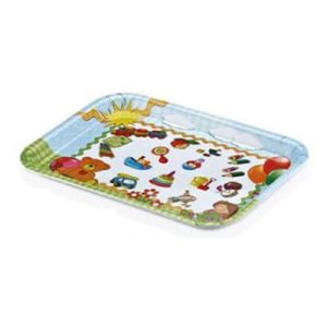 Külsan Thermoset Baby Life Bebek Tepsi, 31x23 cm, Mavi-Yeşil