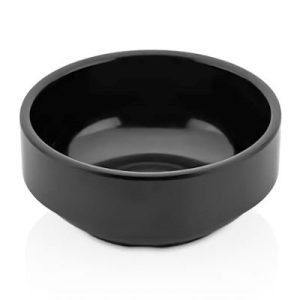 Külsan Thermoset Ramekins, Minimal, 8 cm, 110 ml, Siyah