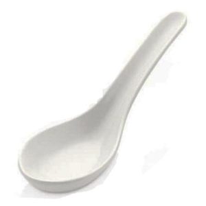 Külsan Thermoset Lokmalık, Minimal, Kaşık Model, 4.5x13 cm, 15 ml, Beyaz