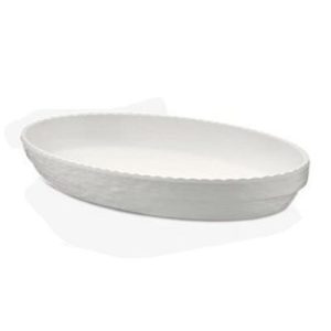 Külsan Thermoset Olie Servis, 40x25 cm, Beyaz