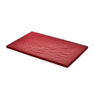 Külsan Thermoset Pano, Taş Efektli, GN 1/1, 53x32.5 cm, Kırmızı