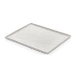 Külsan Thermoset Pano, Taş Efektli, GN 1/2, 26.5x32.5 cm, Beyaz