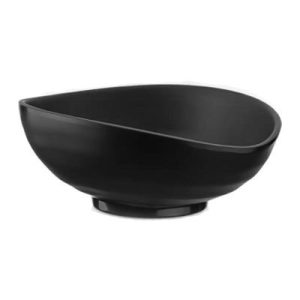 Külsan Thermoset Tombul Kase, 24x20 cm, 1100 ml, Siyah