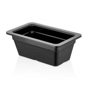 Külsan Thermoset GN 1/4-100 mm Gastronorm Küvet, 2 L, Siyah