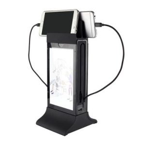 Cyclone Masaüstü Mobil Şarj Cihazı, Powerbank, LED Işıklı, Siyah