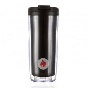 Les Artistes Smart Mug & Termos, Sıcaklık Göstergeli, 330 ml, Siyah