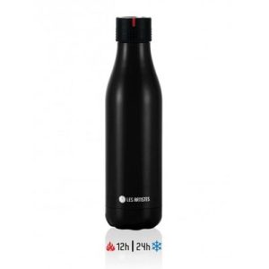 Les Artistes Zamanlamalı Termos, 16.5 oz, 500 ml, Siyah